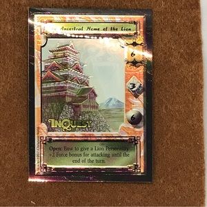 Legend of the Five Rings (L5R) CCG Inquest promo Foil